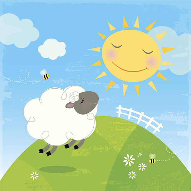 'Spring is in the air' vector art illustration