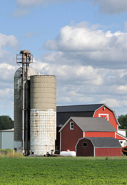 istock Idyllic western farm in a sunny day 138171736