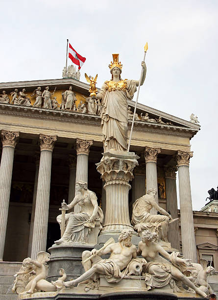 istock Statue of Athena in Vienna 138172126