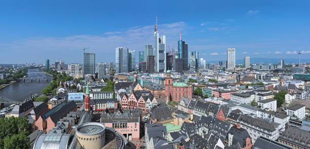 Panorama of Frankfurt am Main, Germany
