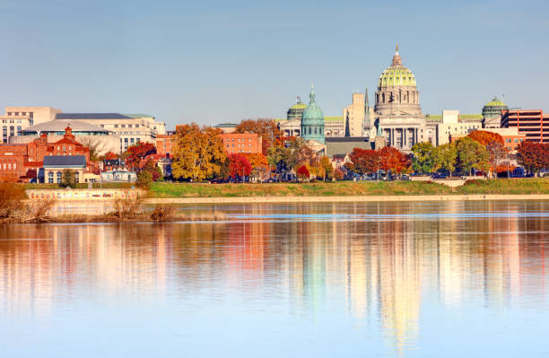 istock Autumn in Harrisburg, Pennsylvania 1381728933