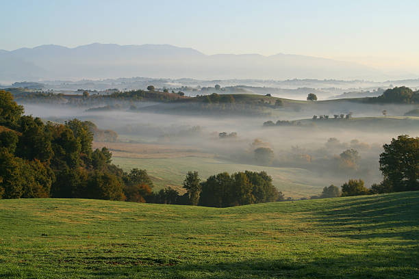 istock Hills and fog 138172956