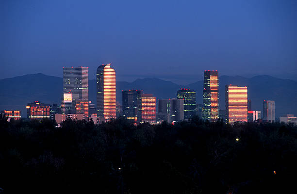 Denver Denver Skyline, Colorado denver stock pictures, royalty-free photos & images