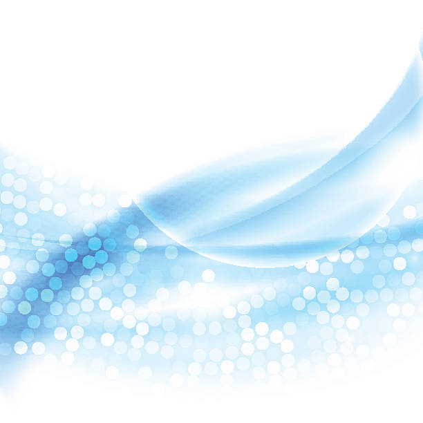 Abstract light blue background vector art illustration