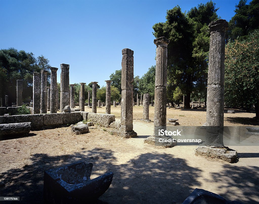 Grèce antique Jeux Olympiques - Photo de Altis libre de droits