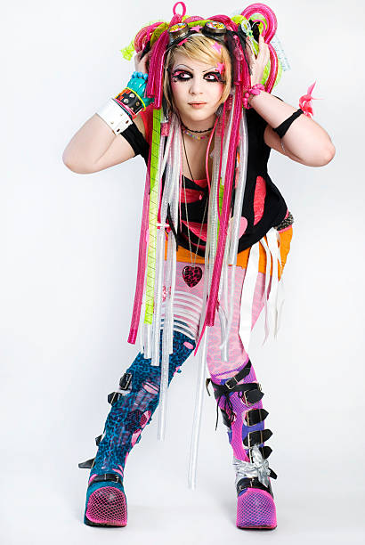 istock Beautiful young emo girl. 138175750
