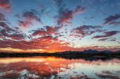 istock Arizona sunset sky and reflection 1381760064