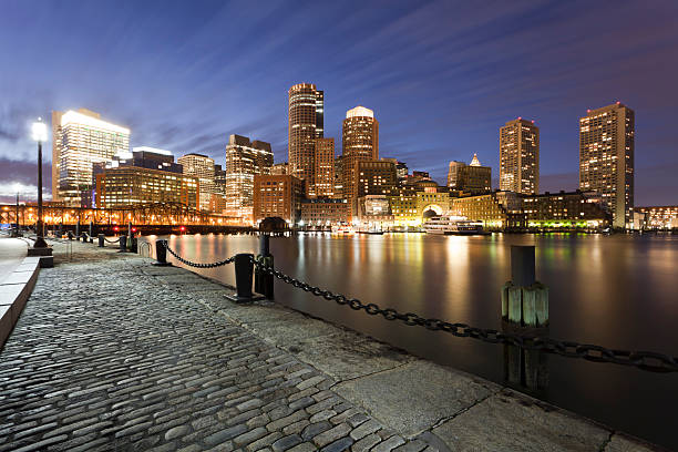 istock Boston Massachusetts Financial District Dusk 138176101