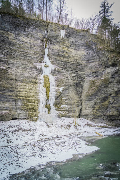 istock Beautiful Watkins Glen State Park Winter Views 1381772465
