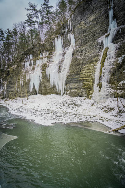 Beautiful Watkins Glen State Park Winter Views