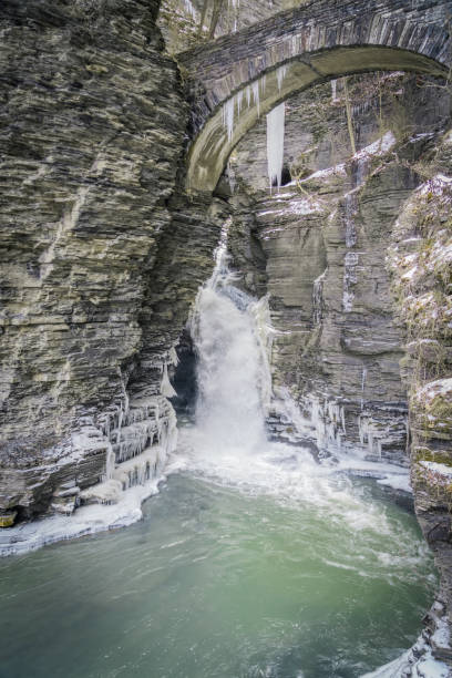 Beautiful Watkins Glen State Park Winter Views
