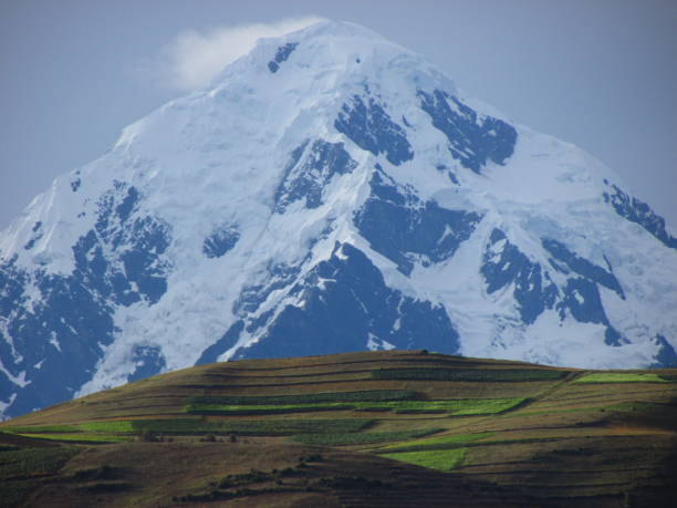 istock Andes mountains and field in Maras, Cusco, Peru. nature photo 1381774688
