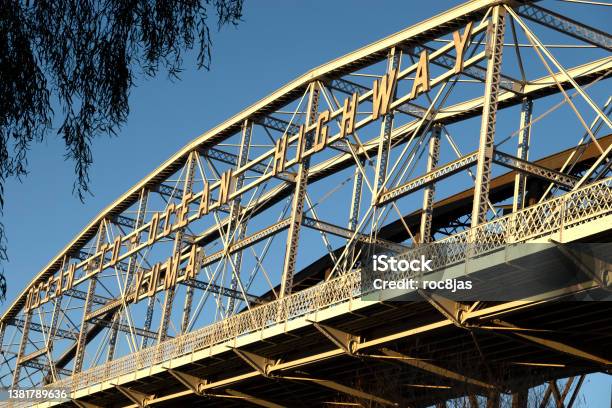 Ocean To Ocean Highway Bridge Stock Photo - Download Image Now - Arizona, Bridge - Built Structure, Color Image