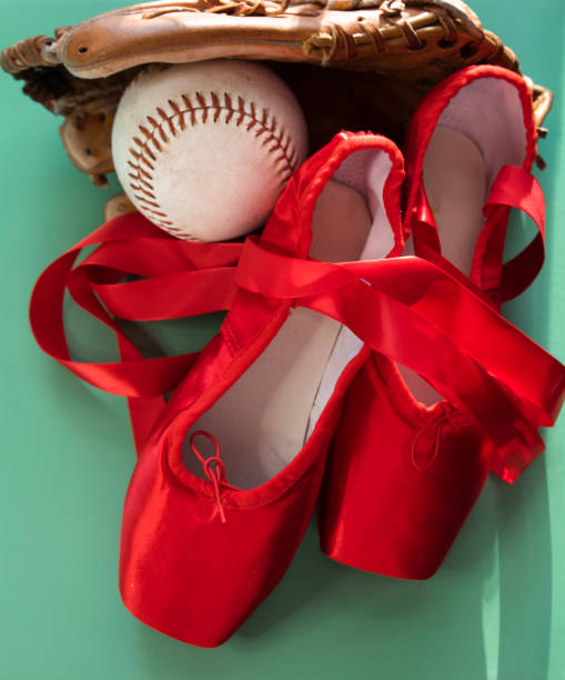 istock Red Shoes and baseball 1381792973