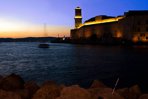 istock Marsella port at dusk 138180531