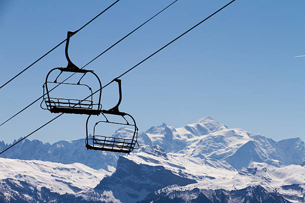 istock Chairlift Mont Blanc 138184423