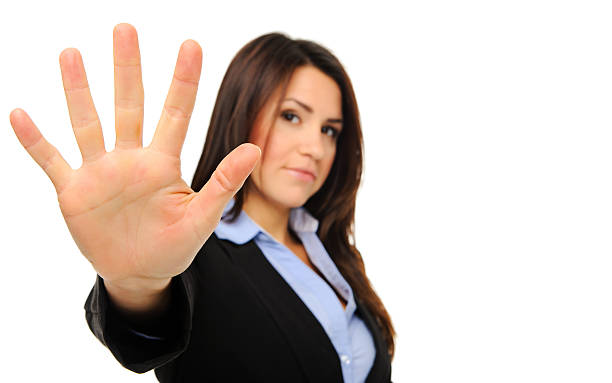 istock Business woman needs a break 138185997
