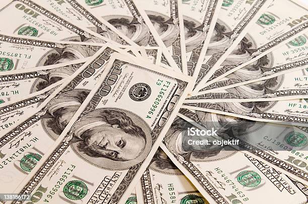 100 Bills Stock Photo - Download Image Now - American One Hundred Dollar Bill, Banking, Close-up