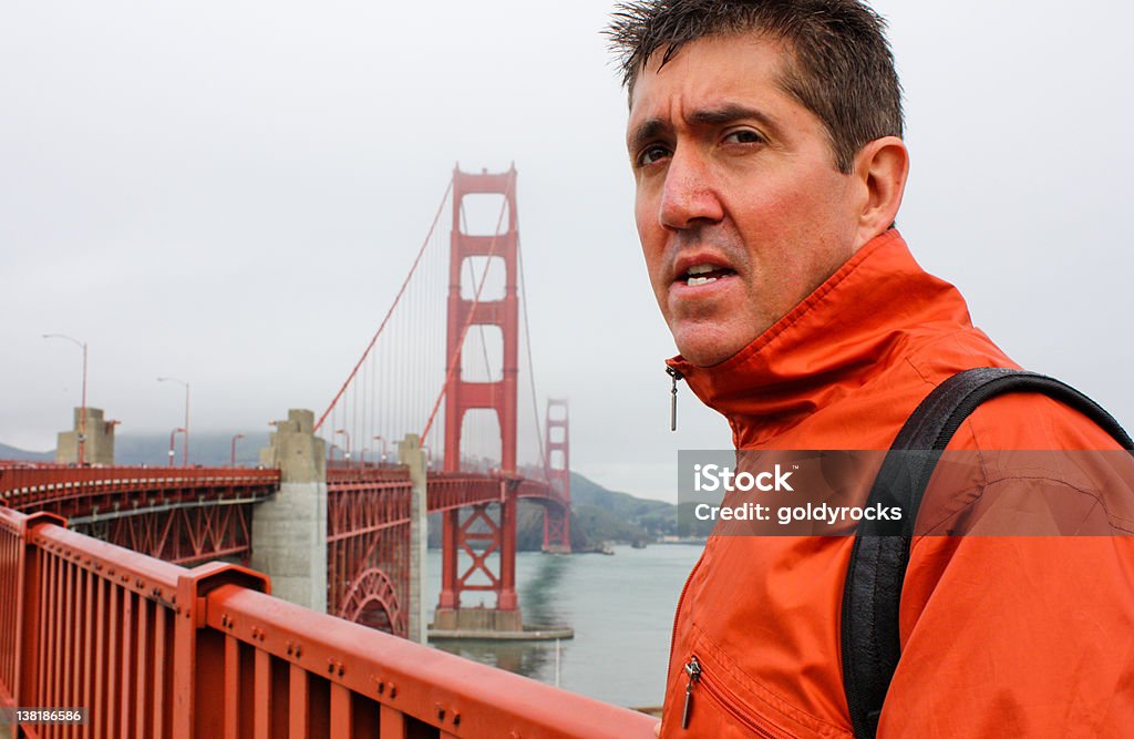 Pasos del puente Golden Gate - Foto de stock de 35-39 años libre de derechos