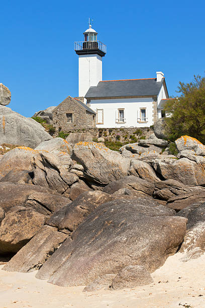 istock Point de Pontusval lighthouse, Brittany, France 138187457