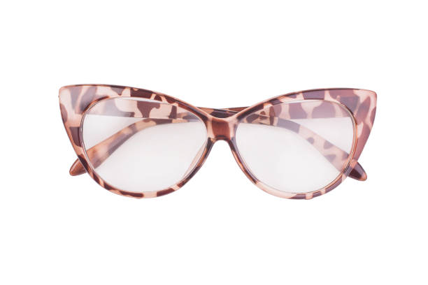 istock Leopard glasses isolated on white background 1381880126