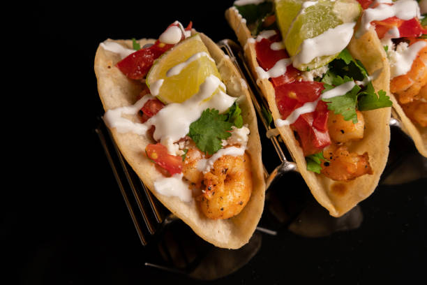 istock Shrimp Street Tacos 1381896727