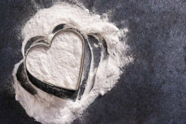 istock Baking Soda in a Heart Shape 1381923449