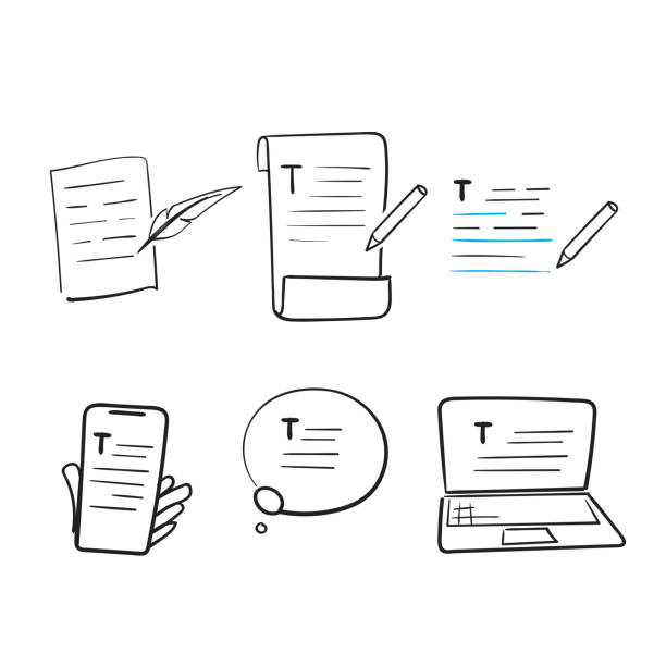Writing Paragraph Vector 400+ Paragraph Writing Stock Photos, Pictures & Royalty-Free Images ...
