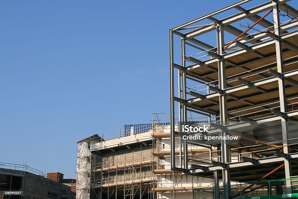 Торговый центр строительства - Стоковые фото Внешний вид здания роялти-фри