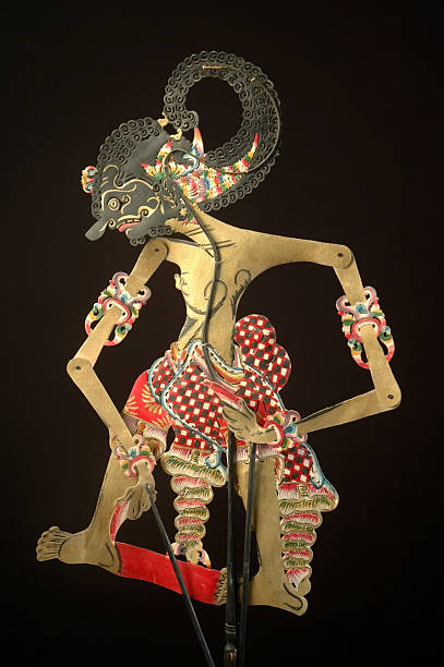 java puppet isolated puppet skin wayang kulit photos stock pictures, royalty-free photos & images