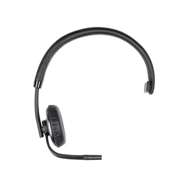 Photo of Single Ear Mono Wireless Headset - Isolated on White