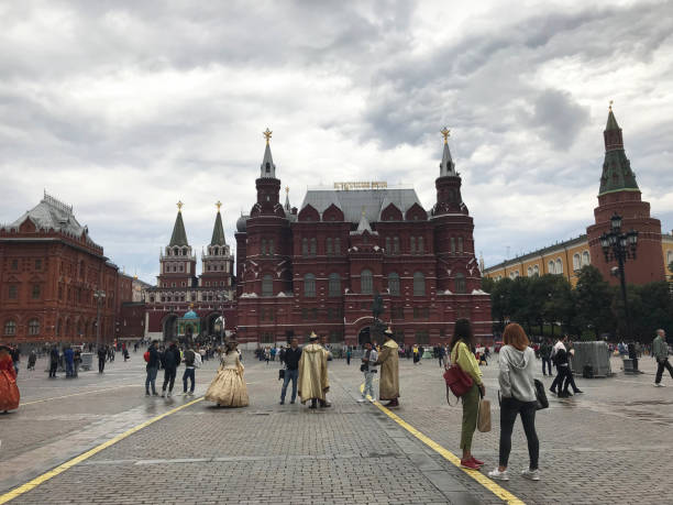 Saint Basil's Cathedral in Moscow, Orthodox Christianity, religious architecture, Kremlin palace, red square