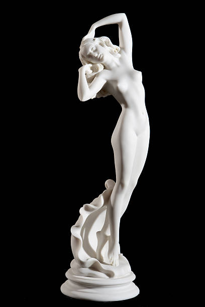 classico bianco afrodite statua - statue greek culture sculpture white foto e immagini stock