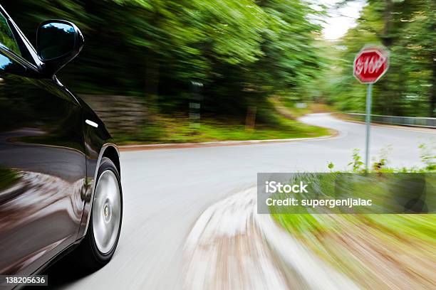 Reckless Driving Stock Photo - Download Image Now - Careless, Driving, Stop Sign