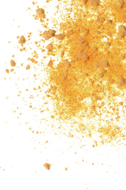 istock Parmesan cheese powder on white background 1382058827