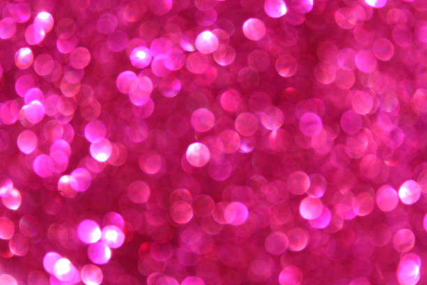 istock Round shiny texture bright soft pink color 1382097711