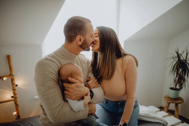 istock Morning routine with our baby boy 1382118486