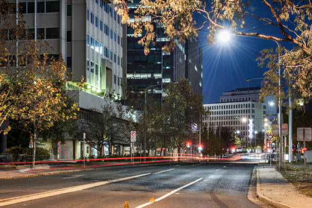 istock Nightscape of Canberra CBD. 1382129792