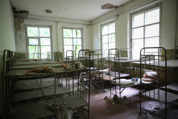 istock Kindergarten in Chernobyl Exclusion Zone, Ukraine 1382133023
