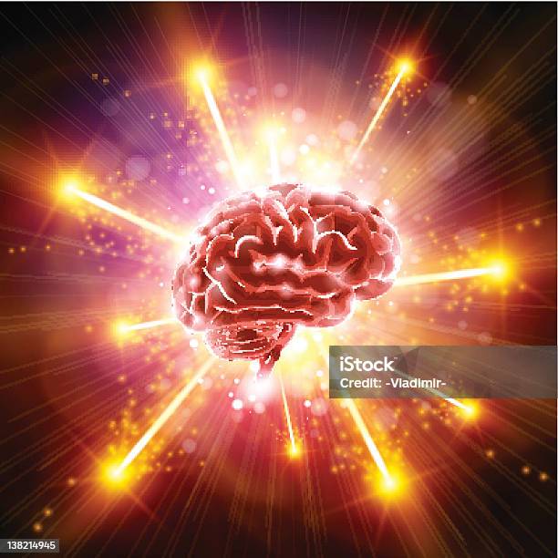 뇌 Bang 폭발에 대한 스톡 벡터 아트 및 기타 이미지 - 폭발, 벡터, 스파크