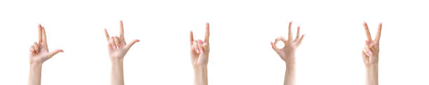 istock hand gesture collage different sign series set 5 1382159918