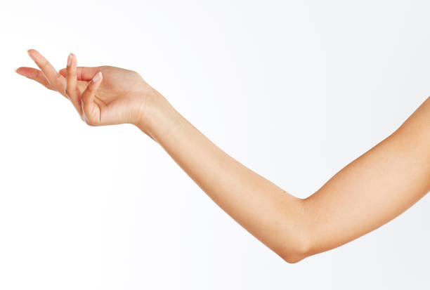 istock Studio shot of an unrecognisable woman’s beautiful hands against a white background 1382186891