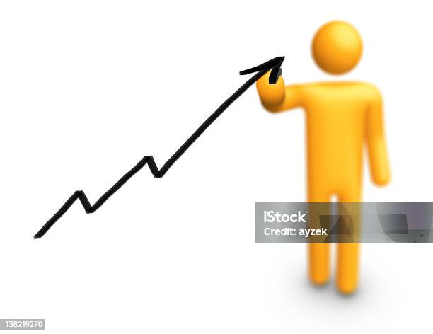 Figura De Palito De Desenho De Gráfico - Fotografias de stock e mais imagens de Adulto - Adulto, Apresentação - Discurso, Atuação