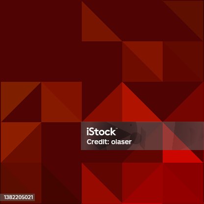 istock 5x5 dark red triangles background pattern 1382205021