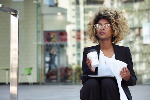 istock Businesswoman preparing for her meeting 1382205270