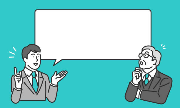 общение с бизнесменом - ceo greeting suit meeting stock illustrations