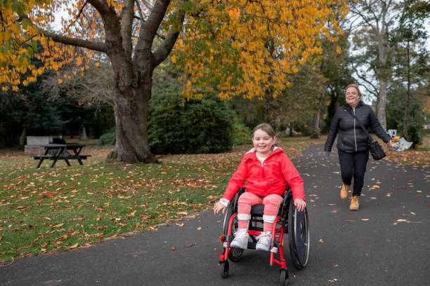 istock Autumn Park Trip With Mum 1382221089