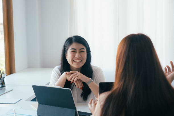 istock Business situation, job interview concept. 1382223862