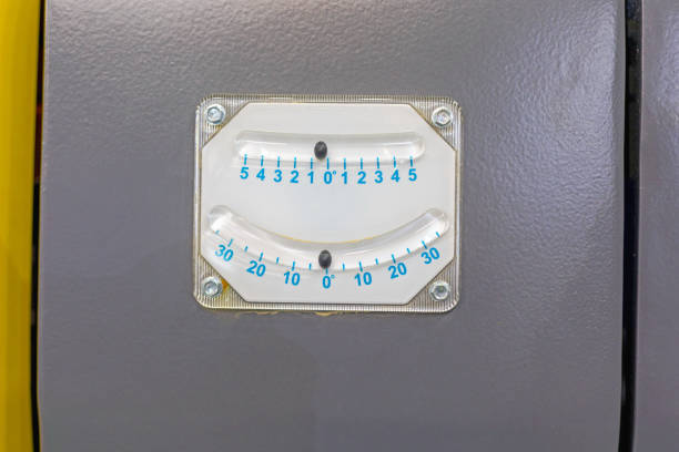 Construction Vehicle Inclinometer Level Tilt Gauge Indicator
