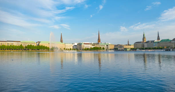 istock Inner Alster Lake around Hamburg 1382262436